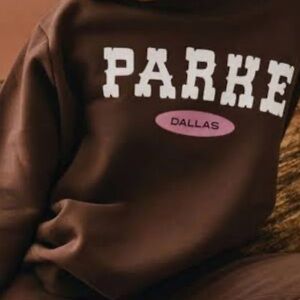 Brown PARKE Dallas Sweatshirt & Sweatpants